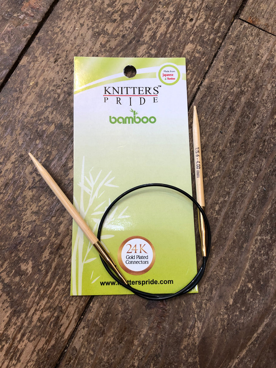 ChiaoGoo Bamboo Circular Knitting Needles 24 inch -Size 6/4mm