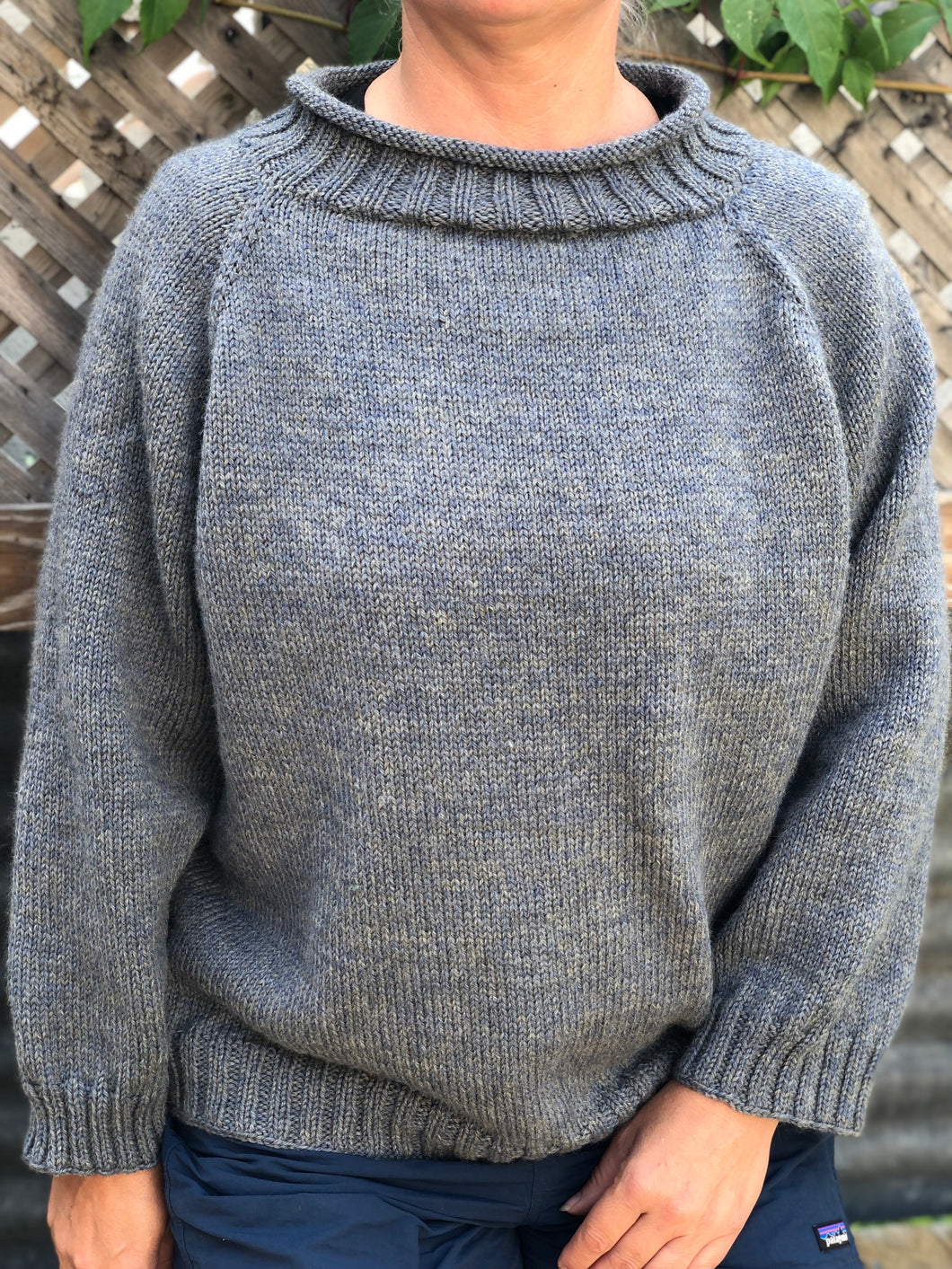 Neck Down Raglan Sweater Class