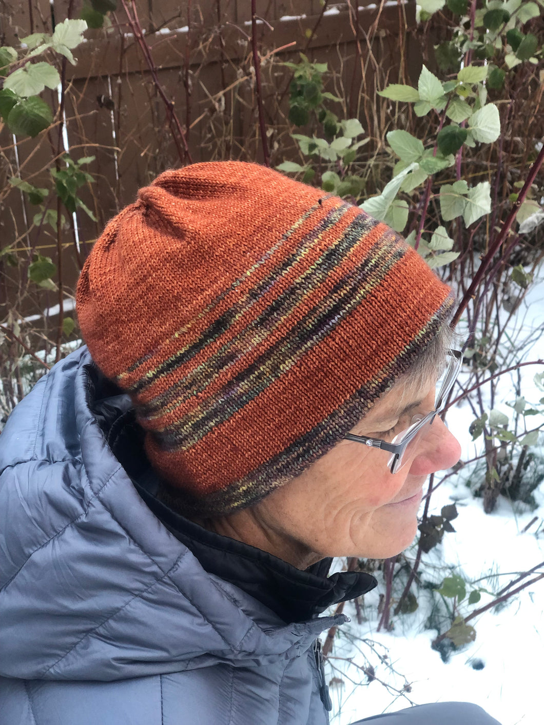 Double Layer Hat - Sisu Pattern
