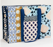 Load image into Gallery viewer, Blue Q Shoulder Tote
