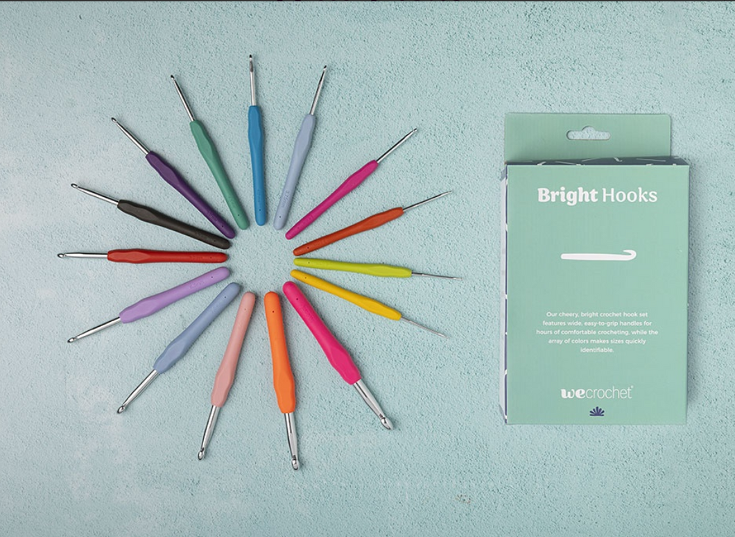 Bright Hooks-expanded crochet hook set