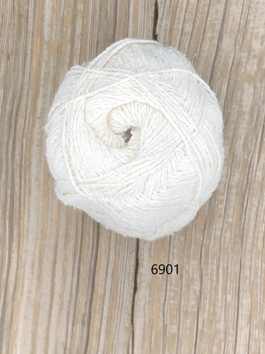White 60% Wool & Po Blend Yarn, 100G/3, 5Oz. Soft Sport Type Yarn