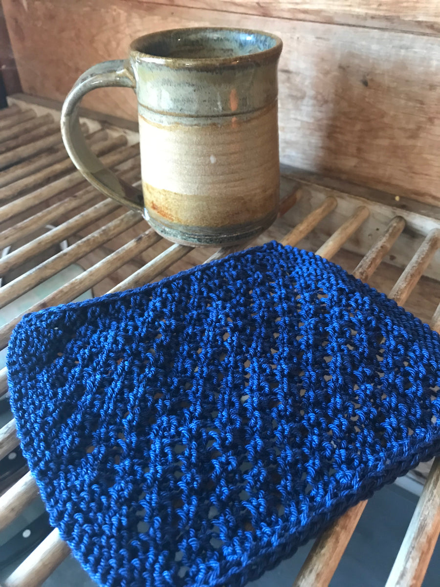 Wild Blueberry Dishcloth Sisu Pattern – Sisu Designs Yarn Shop